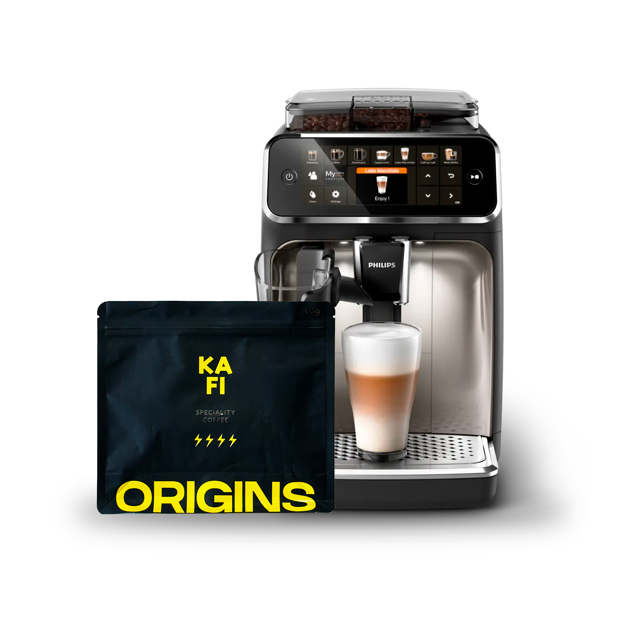 Plan Café + Cafetera con Leche (Pago mensual)