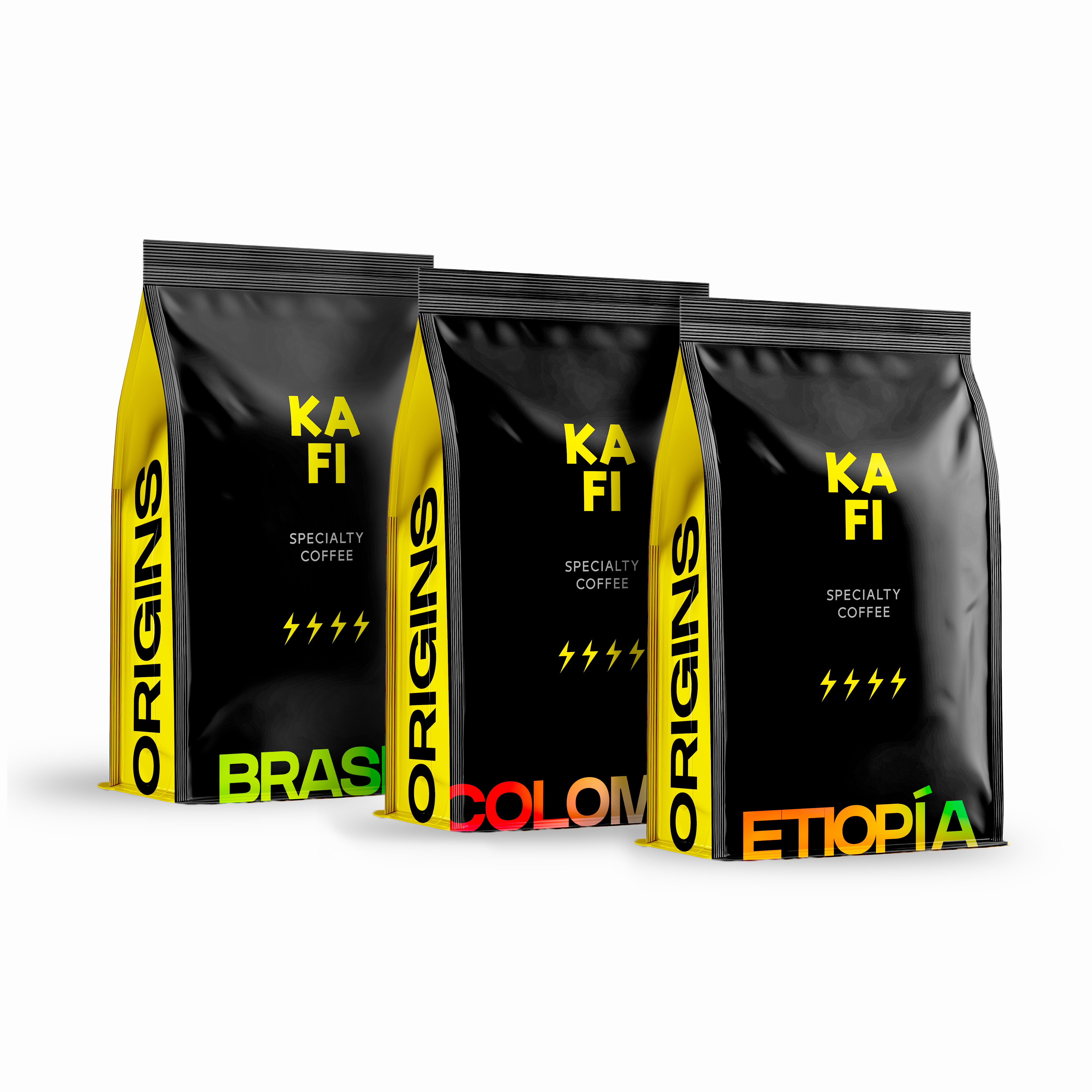 Pack Top Ventas<br>Brasil / Colombia / Etiopia