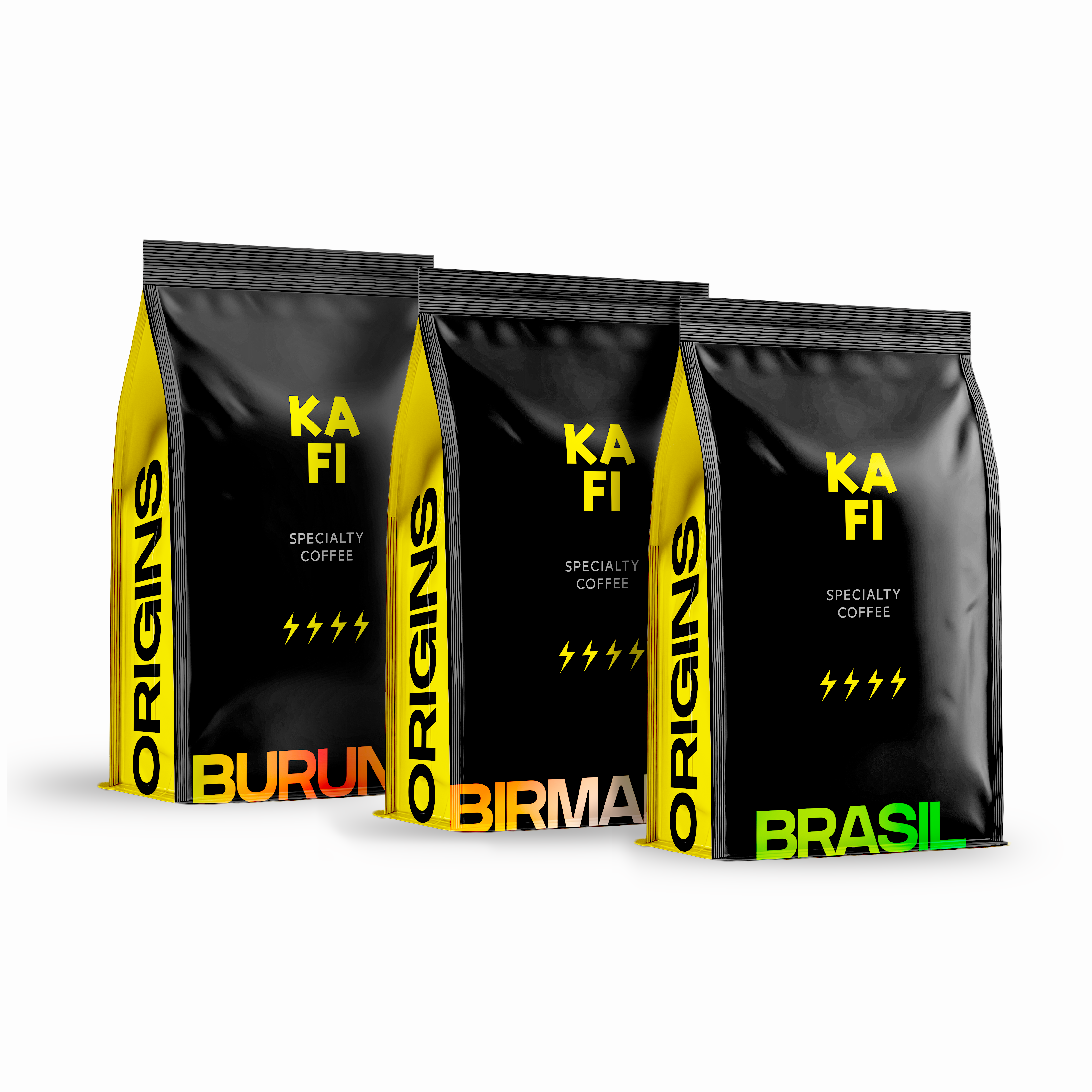 Pack 3 Continentes<br>Burundi / Birmania / Brasil